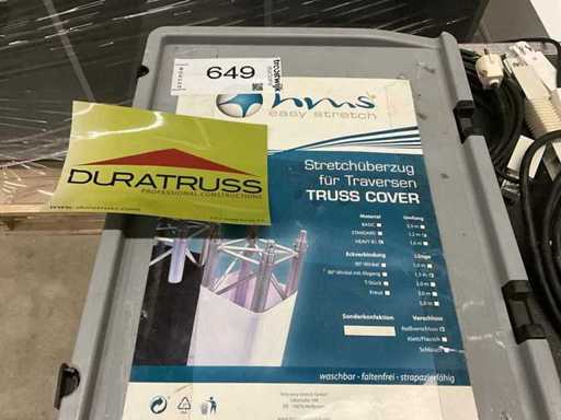Copritura elastica per lotti misti a traliccio a 4 punti HMS e Duratruss in Auer Box