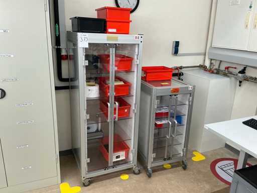 Chariot à étagères (2x)