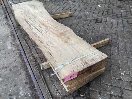 Plane tree - KD Oven dried 1960x550x250 mm - Bowl part (4x)