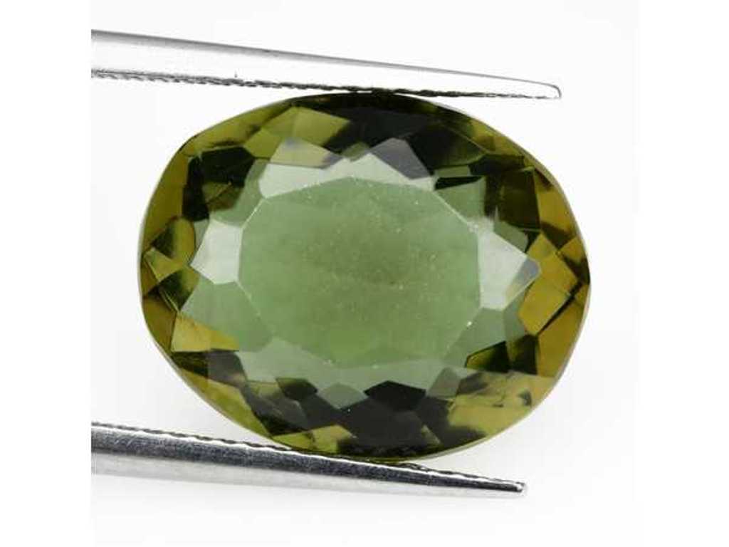 Natural Prasiolite (Green) 9.17 Carat