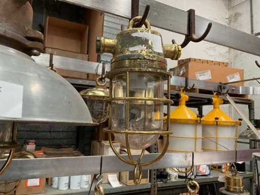 Lampă bleumarin vintage