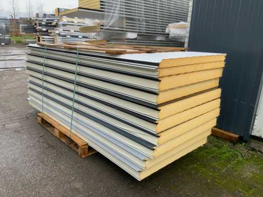 Profilo SAB - WB80.1000 - WB120.1000 Pannelli sandwich (10x) 25m2