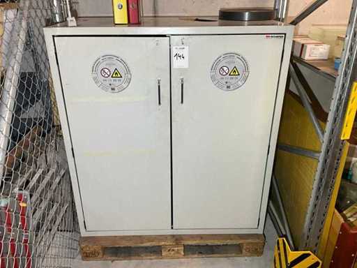 Armoire ignifuge avec contenu