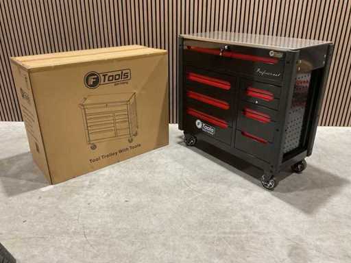 Ftools Tool Trolley Black & Red Gereedschapswagen
