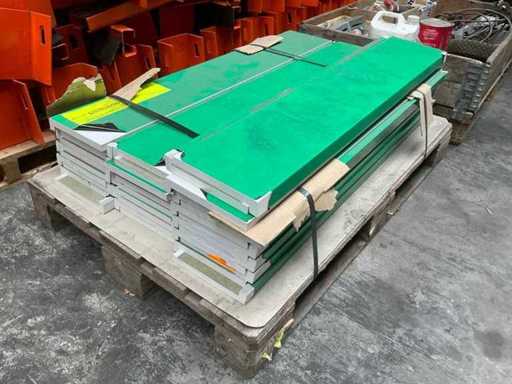 Cerah MDF pentru ferestre Sithes PVC alb (33x)