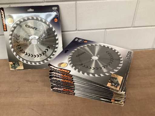 Craftomat cirkelzaagblad 230 mm (15x)