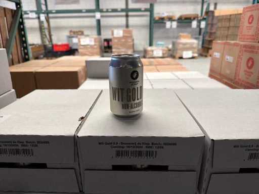 De Klep – Weißgold 0,5 % 12x33cl (THT teilweise abgelaufen) Bier (120x)