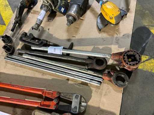 Outils de filetage par lots