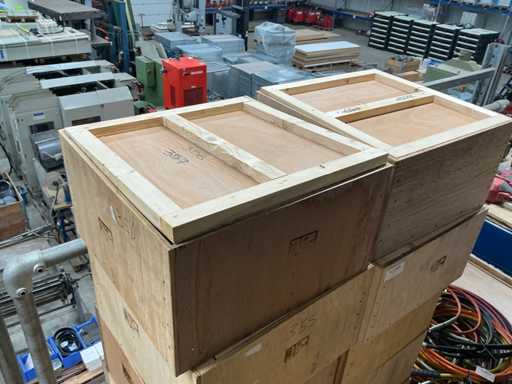 Houten transportkist (10x)