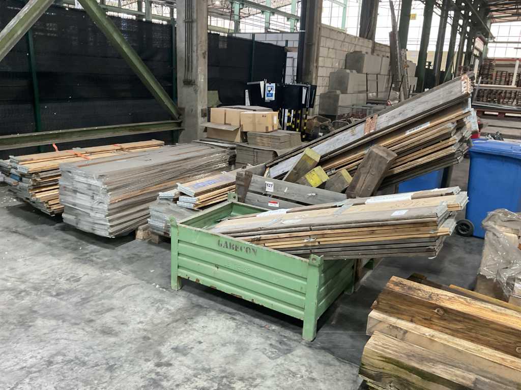 Lot de rehausses en bois pour palette Europe