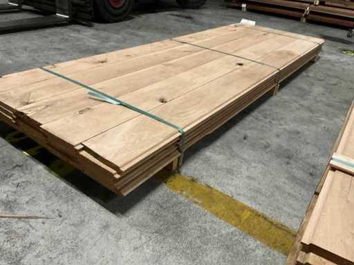 Eiken dakbeschot 20x160 mm (25x)