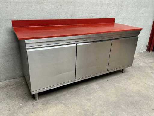 Rvs werktafel snijtafel