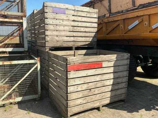 7 caisses de pommes de terre Technologie de stockage de pommes de terre