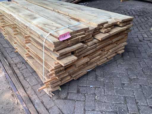 European oak KD Oven dried 2400x1400x600 mm Scales (92x)