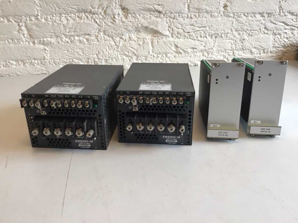 Nemic-Lambda / TeleFrank Various Power Supplies (4x)