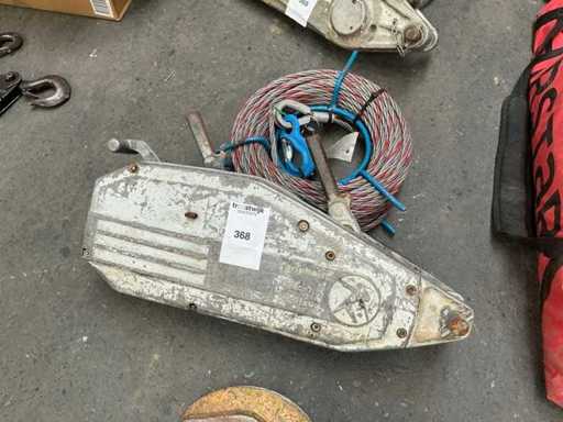 Griphoist Ridicolă cu cablu de sârmă / Tirfor