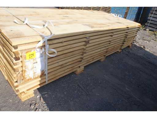 0,74 m³ Scânduri de stejar 22mm