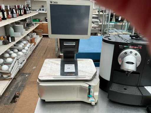 Digi SM-5500EV Plus Digitale Etikettenwaage