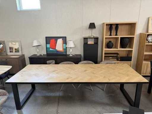Table oak parquet