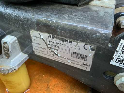 Ammann - APF 20/50 - Plaque vibrante - 2020