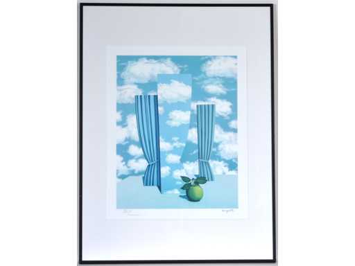 René Magritte - Le beau monde - lithograph