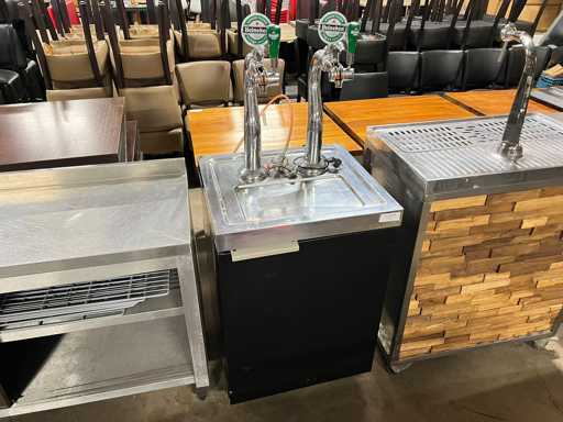 Heineken - bar mobile - installation de tirage