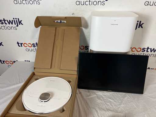 Philips Evnia M1 series 24M1N3200ZS - Full HD IPS Gaming Monitor - 165hz - 24 inch + Dreame LS Pro Ult Robot Vacuum Cleaner