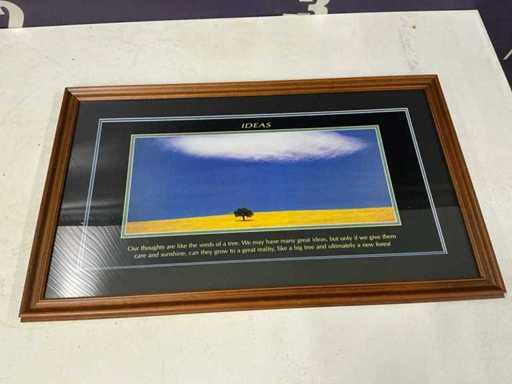 Wanddecoratie/schilderij