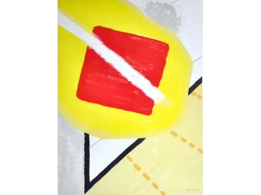 Roger Raveel - The Picture Parade - lithograph