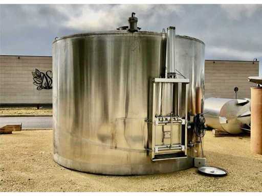 MANGEARD  Cuve inox auto-vidante de macération et d'égouttage 150 HL