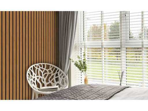 Panneau mural acoustique Arkustik Primo Natural Oak 63,18 m2