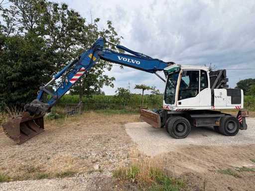 Volvo EW160C Mobilbagger | Baujahr 2009 | 14.604,8 h | 106 kW | Powertilt | Schnellwechsler
