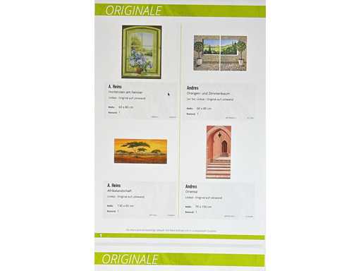 Pezzi Unici ARTLAND - Originali su tela in diverse dimensioni e diversi motivi