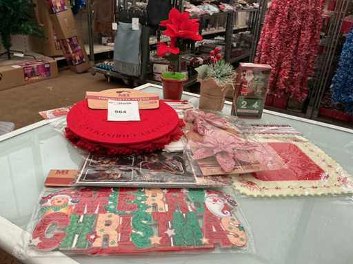 Weihnachtsdekoration für Partys.