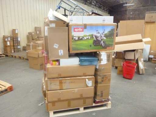 Pallet met 40 artikelen, klantretour Amazon klasse C