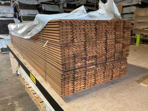 Ayous Triple, thermisch modifiziertes Holz (196x)