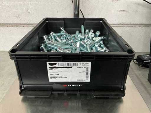 Würth 21.97 kg Cilinderschroef M14 x 80 in stapelbare bak