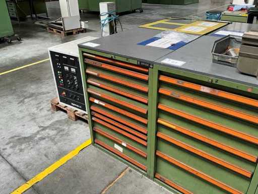 Armoire à outils HAHN+KOLB avec contenu