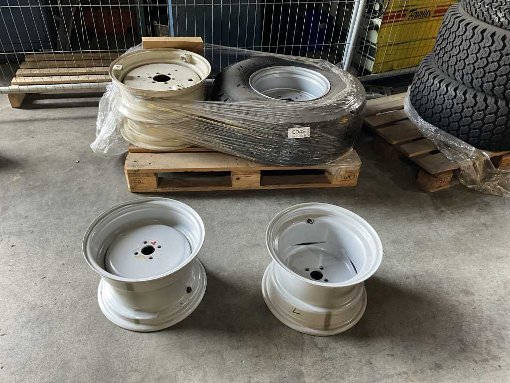 Tyres, wheels and rims