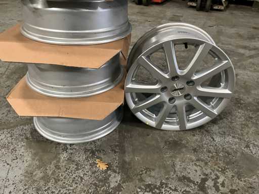 Autec Lichtmetalen velgenset (4x) 16 inch