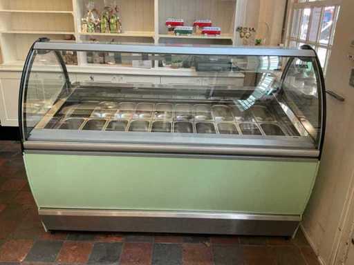 ISA Gel Pro Millennium 0720 Eisvitrine mit Kühlkompressor (Insolvenz)