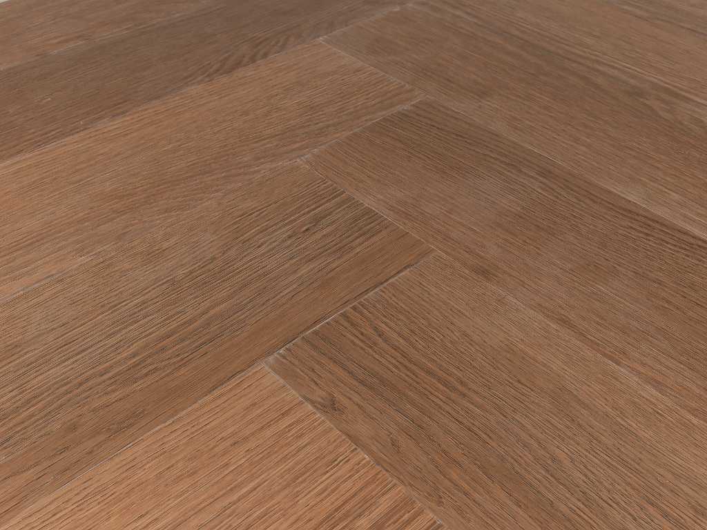 91 m2 SPC PVC-click visgraat - 610 x 150 x 4 mm