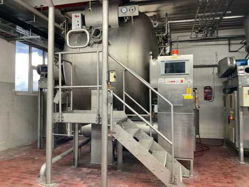 1999 Dann AFT225 vollständige Edelstahl-Ein-Horizontal-Seil-Färbe-Installation