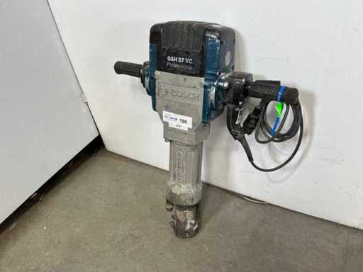 2015 Bosch GSH 27 VC Breekhamer HEX-28