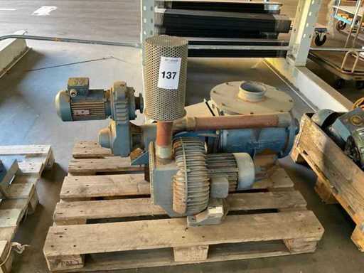 Pompe à vide (2x)