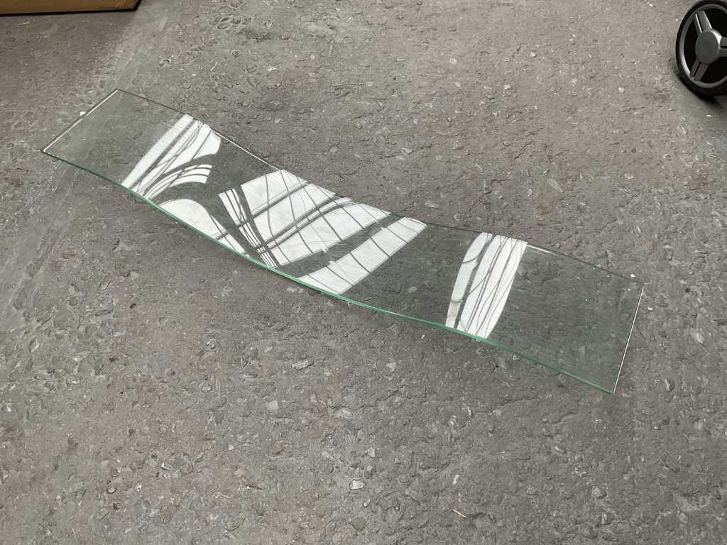 Glazen wandplank (12x)