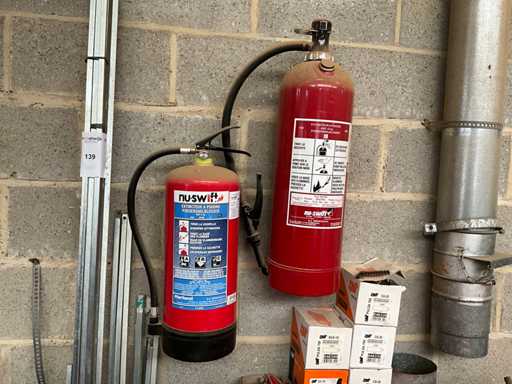 Nu-Swift Poedersnelblusser Brandblusser (10x)