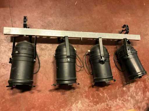 Par 64 a quattro barre (7x)