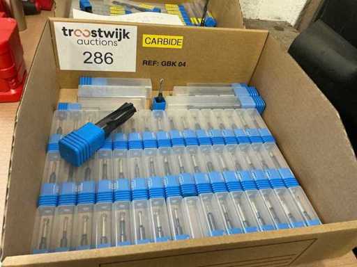 Volhardmetalen schroefdraadfrees (54x)