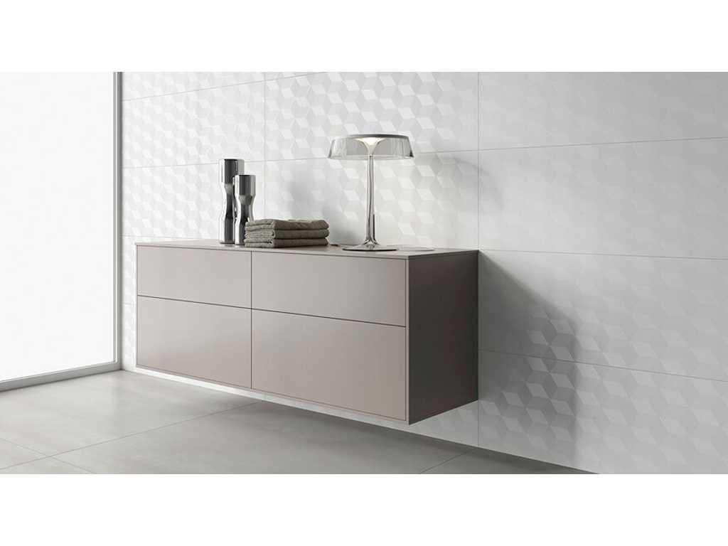 Villeroy&Boch Metalyn Titan White Tile 45 m²